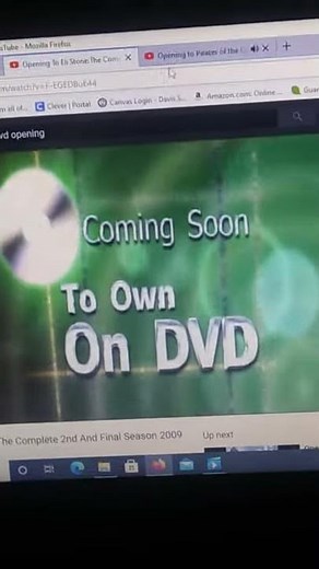 Coming Soon To Own On DVD (2007) Bumper (Green Background)