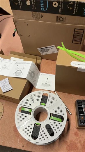 La bobine refill ultime !!! —- @MarsWork 3D —- #guiguimaker #bobinerefill #refillmarswork #marsworkfilament #marsworkrefill