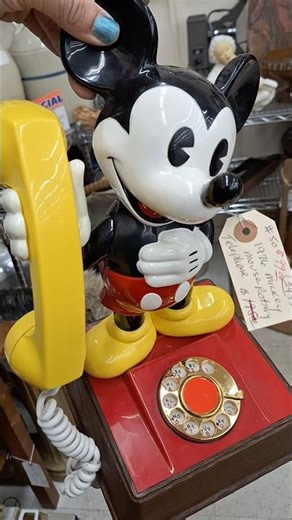 Mickey Mouse telephone collectible item #goldhunter137