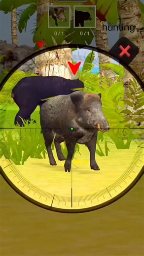 Ultimate Animal Hunter Gameplay 🐅 | Wild Hunting Adventure in Jungle 🌿🔥#hunting #huntergame #gaming