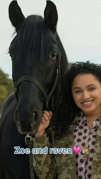 Jaylen Barron and Raven on Free Rein | Zoe's Journey