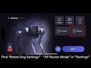 Unitree Go2 Tutorial 2 - Adding Go2 to App