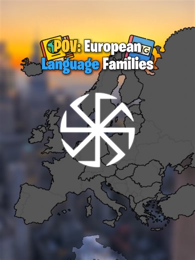 POV: European Language Families #world #fyp #viral ##Geopolitics #map | World Map