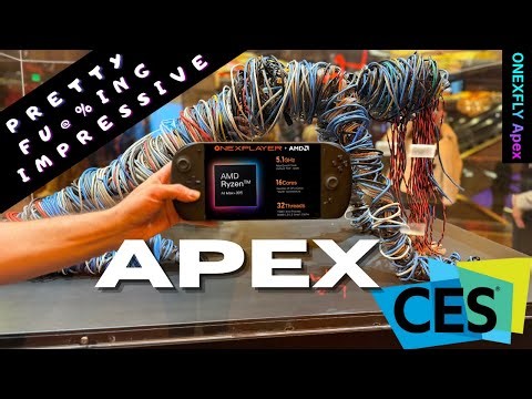 Hands On OneXPlayer Apex | Plus Sneak peak at OneXGpu 3 9070xt