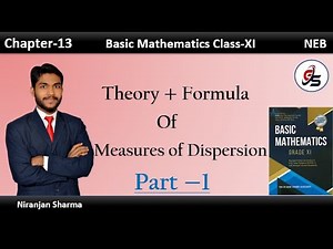 Measure of Dispersion. | Class 11 | NEB | Get Solution | Niranjan Sharma |