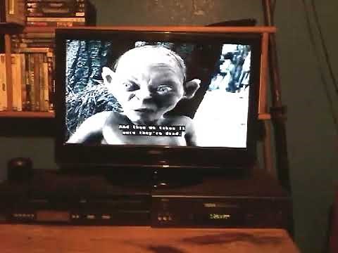 Closing To The Lord Of The Rings:The Two Towers 2003 VHS (Long Version)