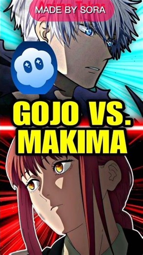 When Gojo Fights Makima… Everything Ends | AI Anime Edit