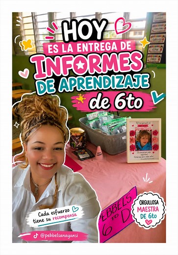 #profepebbels de informe de aprendizaje #entregadeinformes #notas #viralizarnotiktok #fy