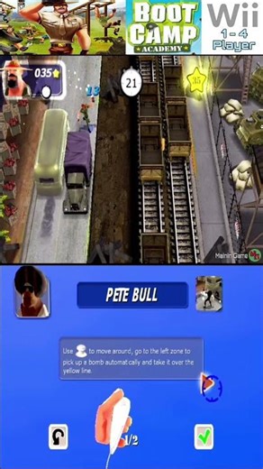 cross the line - Boot Camp Academy - mainin game