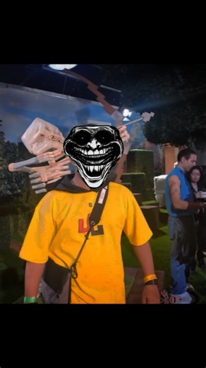 Techno gamer Troll skeleton in Minecraft movie #troll #technogamerz #funny #minecraft #cool