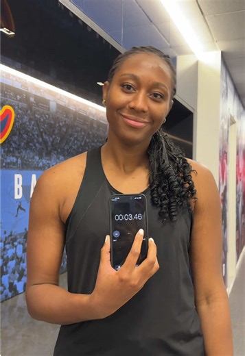 AB was so close ⏲️ @Aliyah Boston #timer #game #indianafever | Aliyah Boston