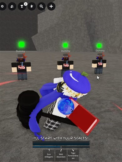 NEW AWK MEGUNA MOVE!!! (Web Dissection) @aqua_fr2 #jjs #jjk #skillbuilding #custommoveset #megumi #meguna #tenshadows #thestrongest