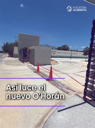 Así luce el nuevo Hospital O’Horán, donde realizamos un recorrido por las afueras del complejo que será inaugurado este mes de mayo. El hospital se encuentra en la fase final de preparación y contará con infraestructura moderna para la atención médica de la población. Se espera que esta nueva unidad fortalezca los servicios de salud en el estado con instalaciones de última generación. Información de Yucatán al Minuto. #YucatanAlMinuto #Merida #Noticias #Salud #Hospital