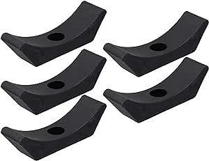 BESPORTBLE 5pcs Dumbbell Saddles Replacement Dumbbell Rack Cradles 140mm
