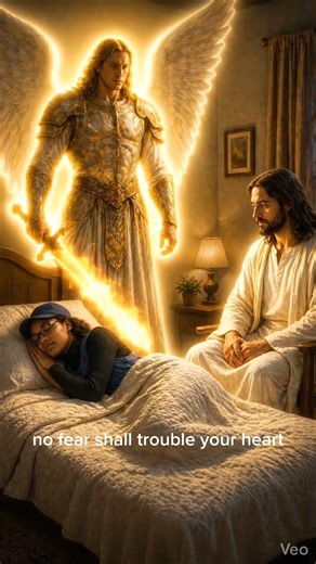 ✨Sleep Like Never Before… Jesus and His Angels Are With You 🕊️. Declare this before you sleep😴!