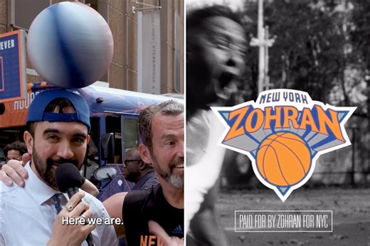 Knicks issue Mamdani cease and desist for using logo in campaign ad — stressing they 'do not endorse'