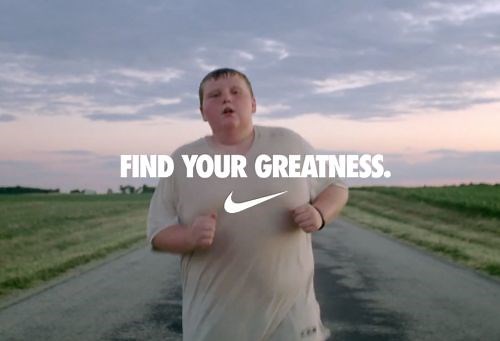 The Story Behind Nike's Promo, "Find Your Greatness" - The Sports Column | Sports Articles, Analysis, News and Media