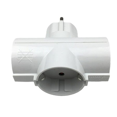 EU/DE Plug Triple Plug Protective Contact Multiple Plug Adapter Power T1E4 - Walmart.ca
