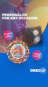 OREOiD is the perfectly playful way to celebrate a special occasion. Add a photo and write a personal message! | OREO | Facebook