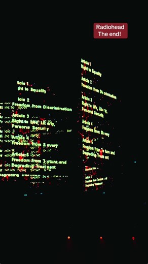 #radiohead #uberarena #berlin #music #concert @Radiohead @Uber Arena