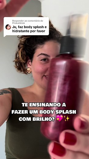 Como fazer Body Splash em Casa | Tutorial Completo