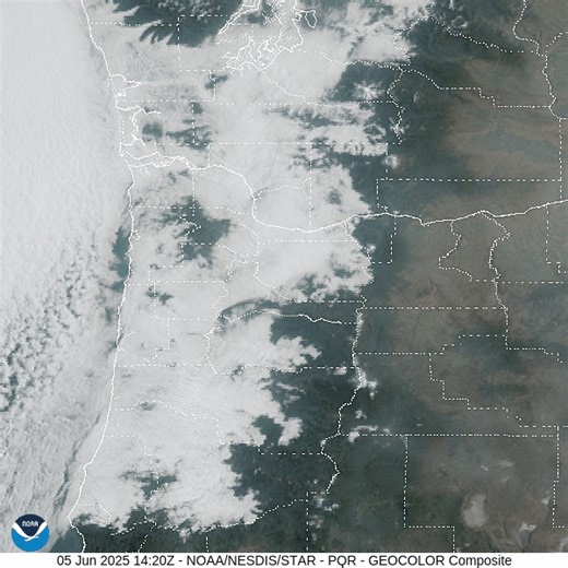 44K views · 111 reactions | Satellite imagery as of late Thursday morning shows low clouds gradually dissipating across northwest Oregon and southwest Washington. ️ Expect a return of sunny skies and warm weather today! #ORwx #WAwx | US National Weather Service Portland Oregon | Facebook
