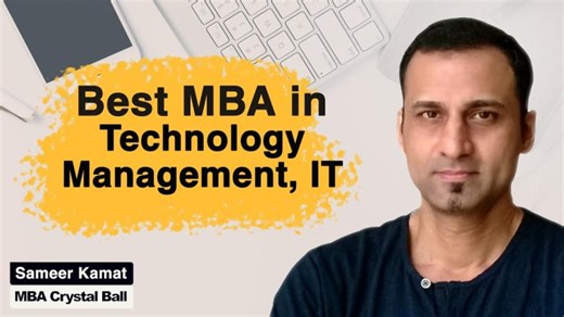 MBA in Information Technology (IT) and Tech Management | Top colleges | MBA Crystal Ball