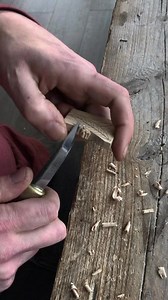 So my New Year’s resolution is to share more videos of my carving process and my little existence with you folks (hopefully this is a good thing!). I’m starting with the very beginning of this simple leaf pendant which I’m carving from some very crunchy Oak. Let me know if there’s anything specific that you’d like to see. P.s. Yes, the video is slightly sped up because I forgot to set any kind of timer to stop me filming for too long! I’m learning 😂 #sorryaboutmyface #woodcarving #woodcarver | 