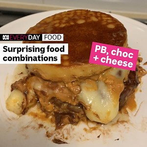 385K views · 1.6K reactions | Olive oil on ice-cream, cheese and chocolate, strawberry jam on eggs - these are the interesting food combinations the ABC EVERYDAY audience wants to share with the world. | ABC Australia | Facebook