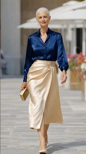 Radiant Fashion Icons Over 60 — Timeless Style That Inspires Every Generation ✨ #womenover60