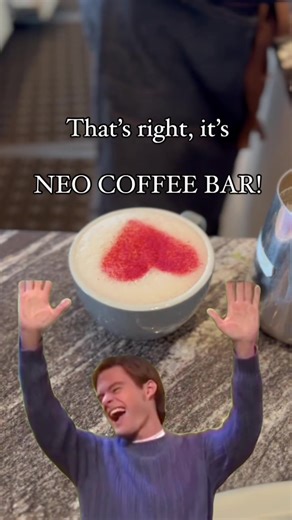 Time to shake off those winter blues and dance into spring flavors at NEO Coffee Bar! 💃☕️ #NEOCoffeeMagic #SpringSips #BloomWithNEO #CoffeeLovers #SpringFlavors #DanceIntoSpring #billhader #billhaderdancing #neocoffeebar #cafeintoronto
