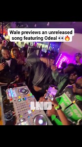 Wale previews an unreleased song featuring Odeal 👀🔥 How's it sounding?! 🤔 | Live N' Direct Hip Hop