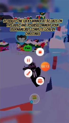 A 70rbx to Lucky winnner😇| #robuxgiveaway #roblox