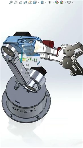 SolidWorks Robotic Arm