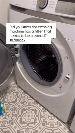 2.4K views · 22 reactions | So apparently the washing machine has a filter that needs cleaning too?! All this time we’ve been doing the after-wash and self-clean cycles thinking we were covered  #lifehacks #homemaintenancetips #diyhomeprojects | Fun Home Building | Facebook