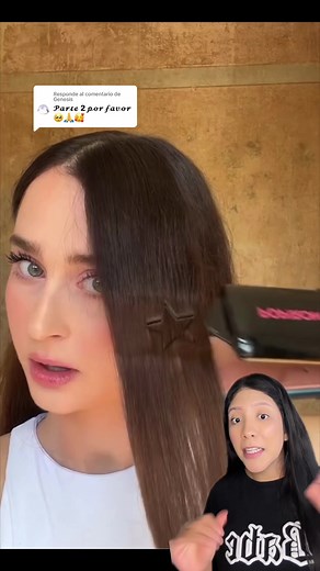 Respuesta a @Genesis parte 2 probando si esto es real 😳#hacks #tips #hair #hairstyle #beutyhacks