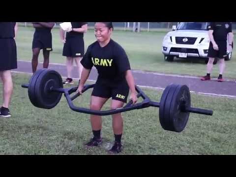 25th Infantry Division, conduct the new Army Combat Fitness Test (AFCT)