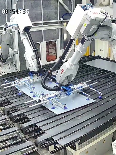 7-Axis Robot Stamping Line | Aotto