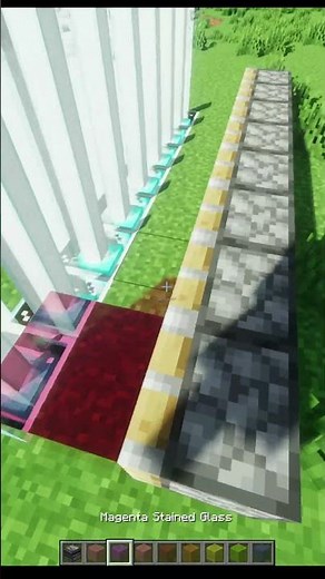 Minecraft Rainbow Beacon...🤯 (World's Smallest Violin) #minecraft #shorts
