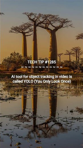 Object Tracking with YOLO :: 2025-11-01 #shorts #TechTips #dotKey