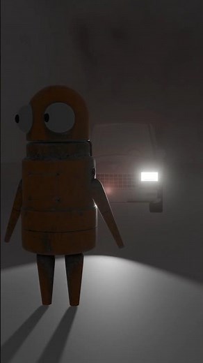 REPO Animation in The Fog | Created with Blender #repo #3d #3danimation