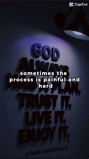 Just Remember God Has A Plan For You💧
