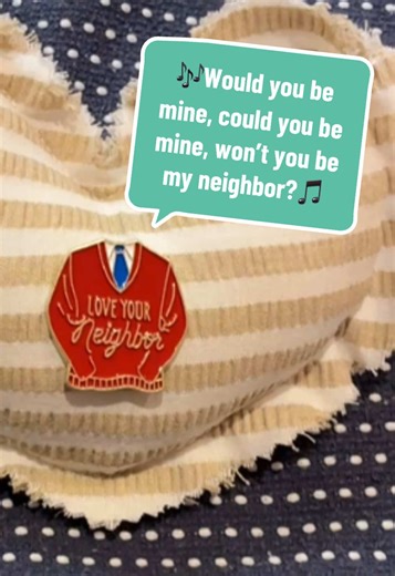 Last year my best friend and I started collecting pins for one another. We exchange them at the start of the new year. This year when I was searching for pins, I came across this Mister Rogers pin and had to get one for myself. If you grew up in the 90s, you know… Mr. Rogers neighborhood was a staple in our household. ##mrrogers##loveyourneighbor##millennials##nostalgia##remember