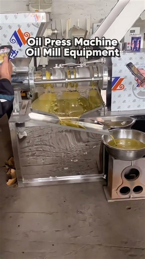 Automatic Hot & Cold Press Oil Machine: Best Seed Oil Extractor for Home/Business #oilpressmachine
