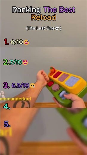 Ranking The Best Reloads (Wait for it 💀) #shorts #reload