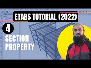 How to Define Section Properties in Etabs | Etabs Tutorial for Building Design | Engineering Network
