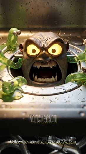 “Your Kitchen Looks Clean… But Is It REALLY Safe? 😳” #health #hygiene #shorts #vitalsfact