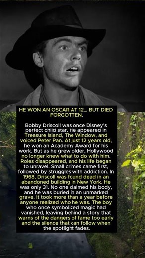 Bobby Driscoll: The Child Star Who Disappeared
