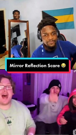 Mirror Reflection Scare 😭 - Paranormal Prank Video