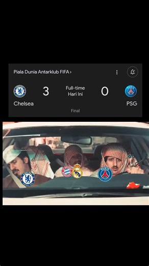 alfandri97 on Instagram: "Full time Chelsea vs PSG #alfandri97_ #chelseavsparissaintgermain #chelseavspsg #psgvschelsea #pialaantarclub #chelsea #psg #parissaintgerman #finalpialaantarklub#cwc #clubworldcup #football #meme #reels #finalfifacwc"